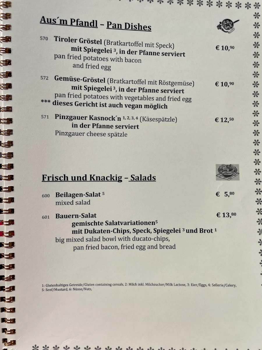 Speisekarte photo 6