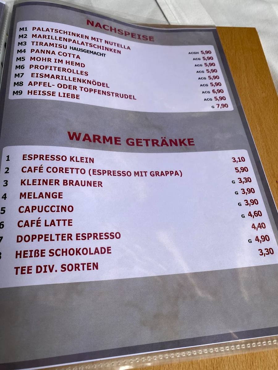Speisekarte photo 5