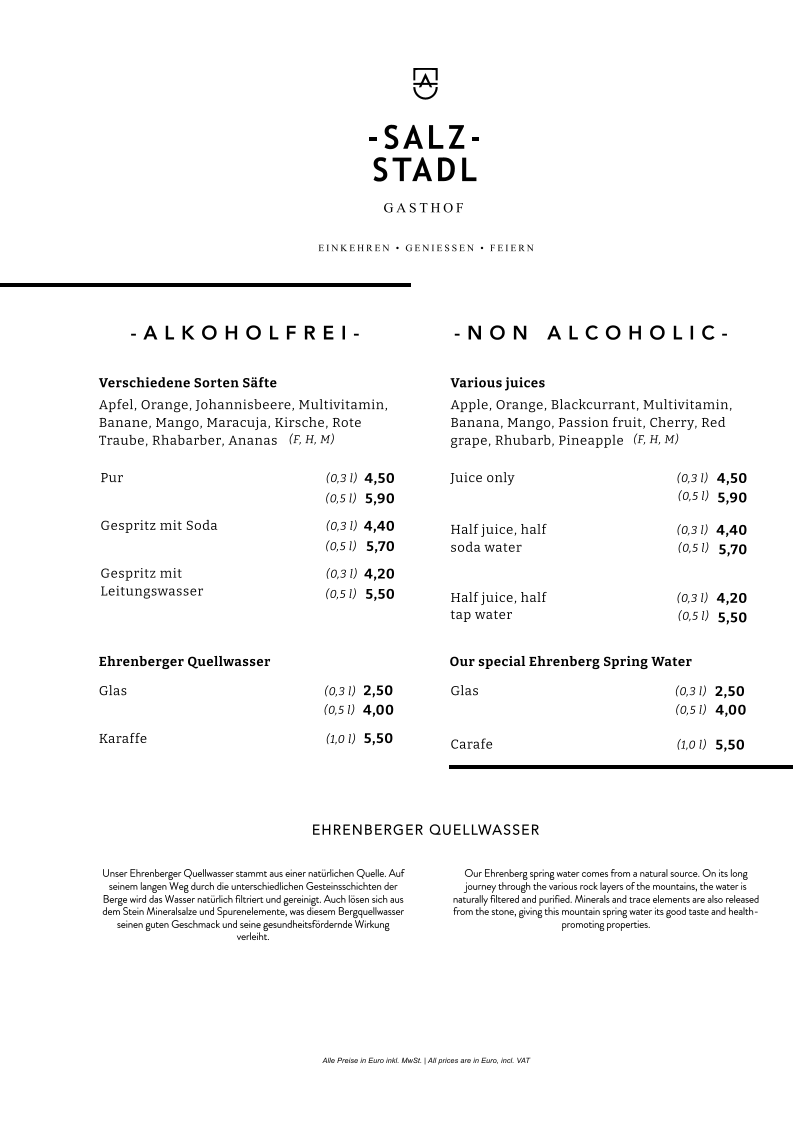 Speisekarte photo 5