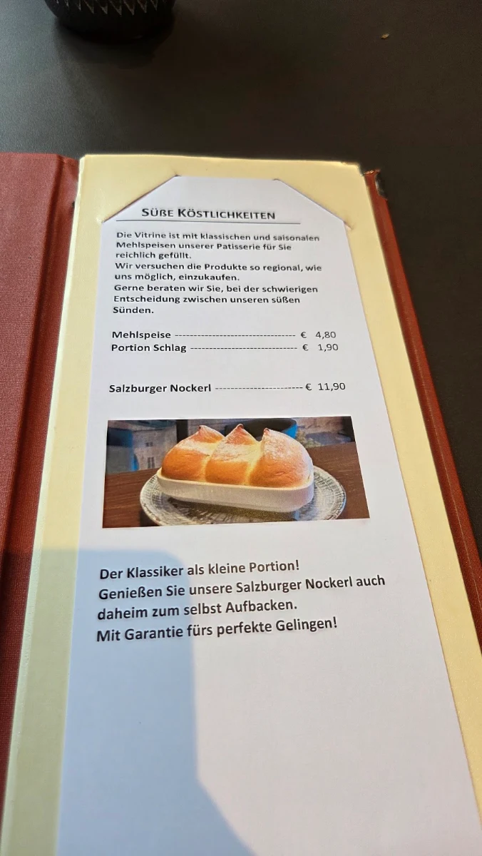 Speisekarte photo 3