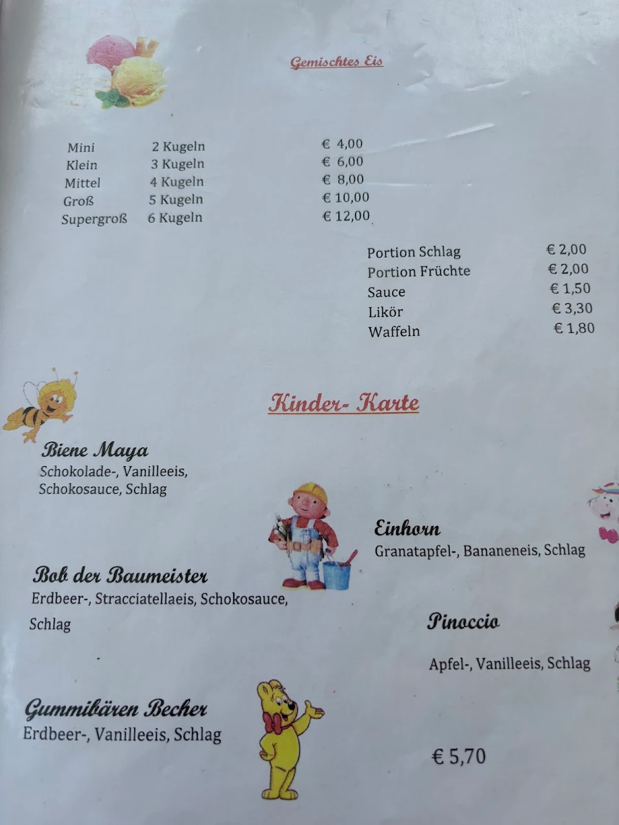 Speisekarte photo 1