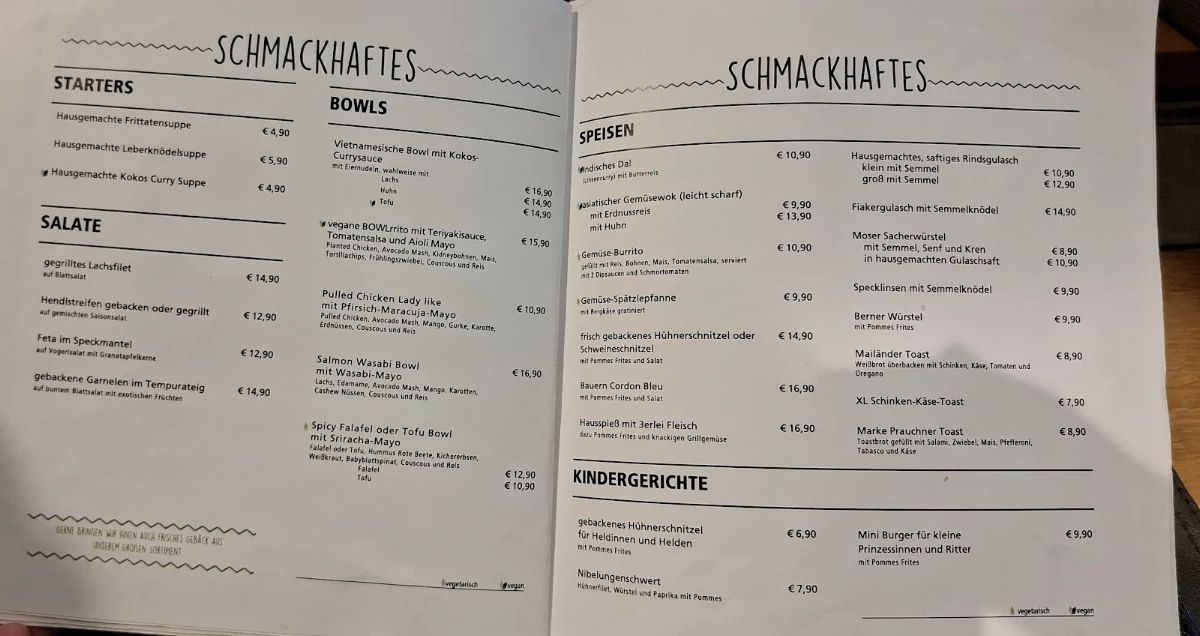 Speisekarte photo 2