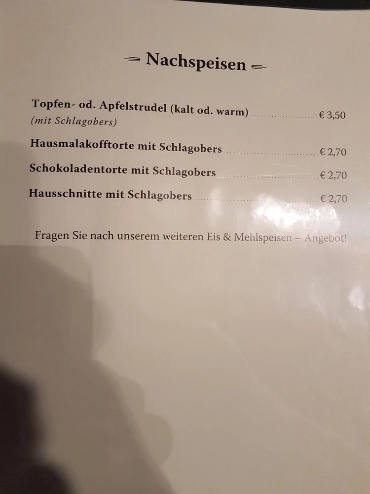 Speisekarte photo 3