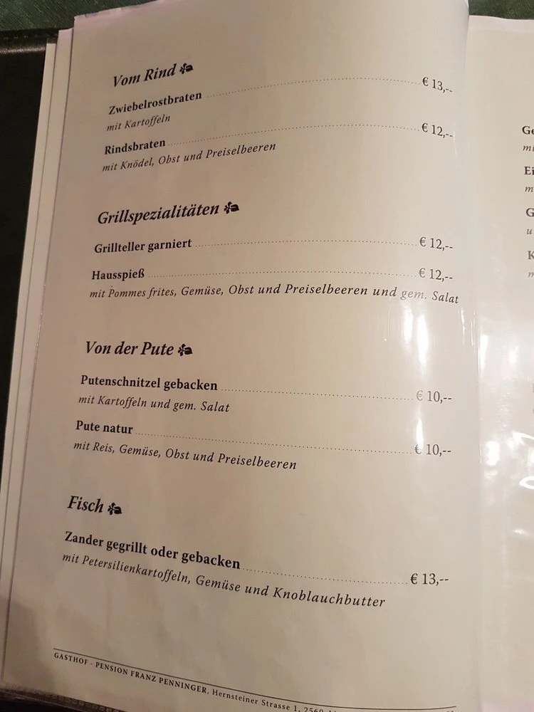Speisekarte photo 7