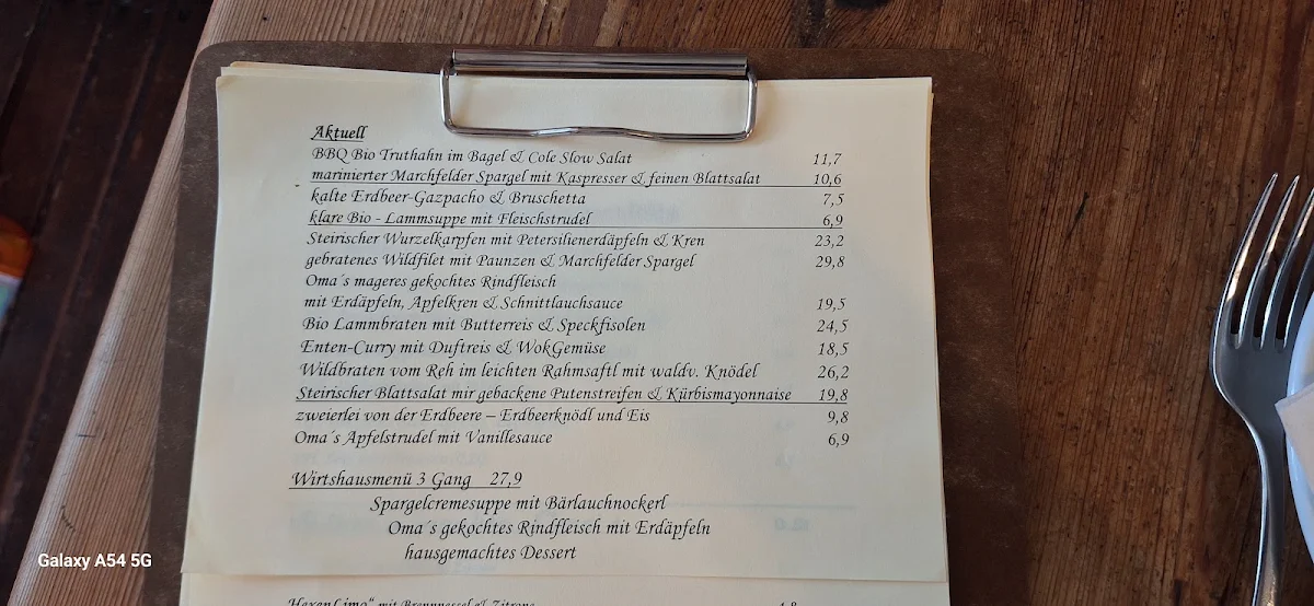 Speisekarte photo 3