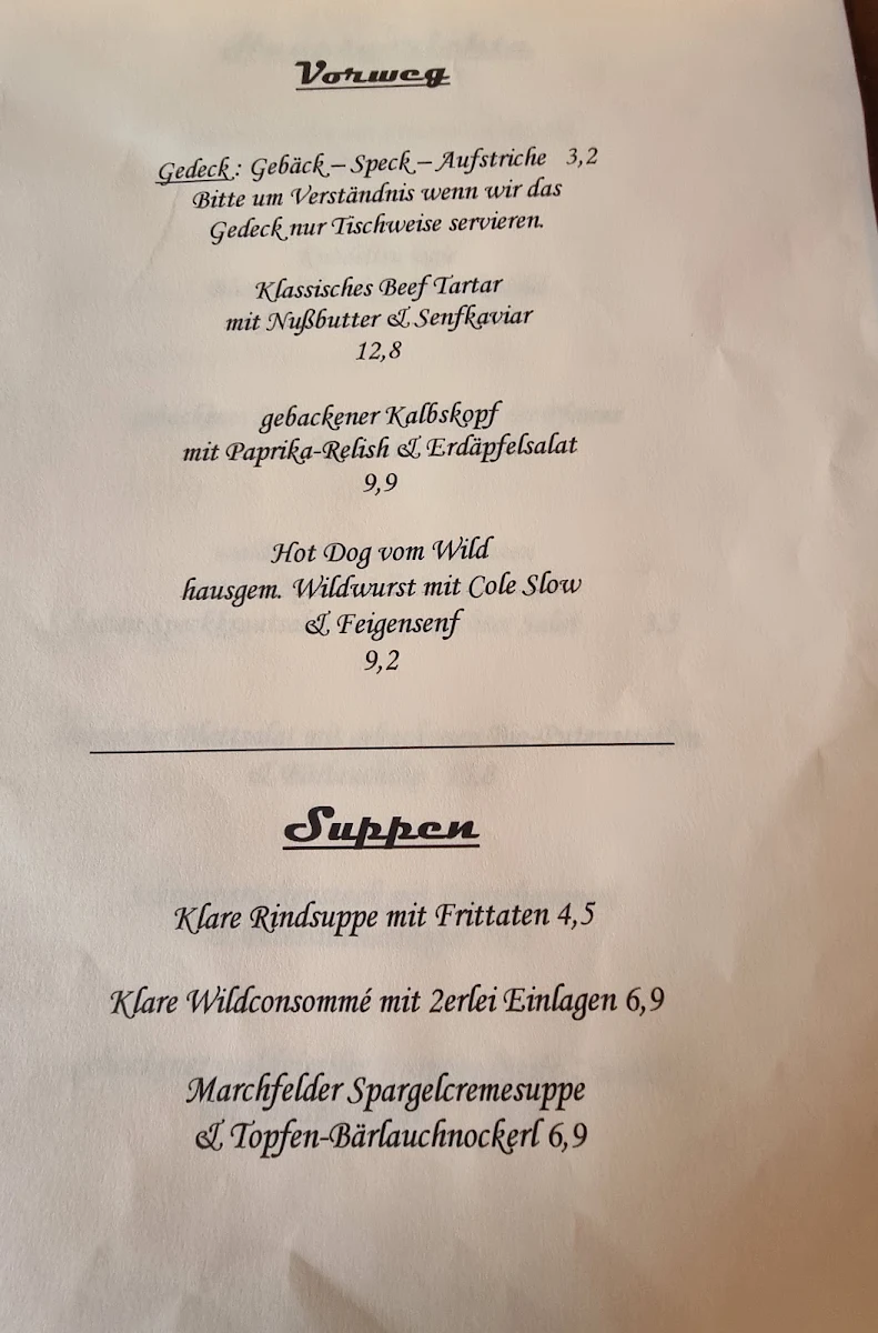 Speisekarte photo 4