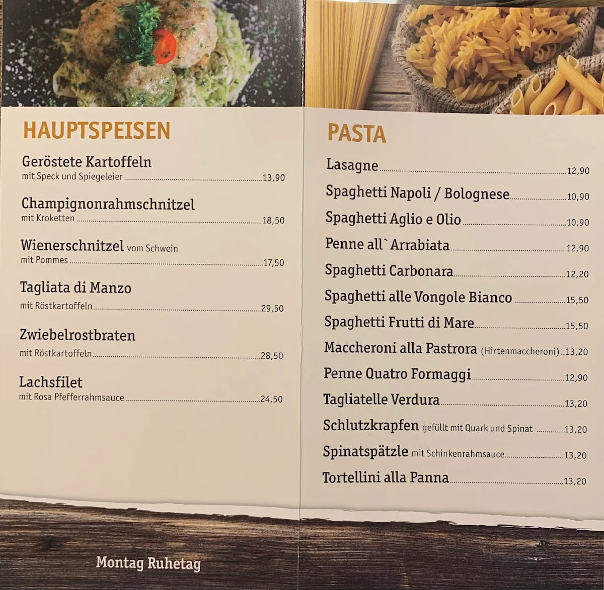 Speisekarte photo 3