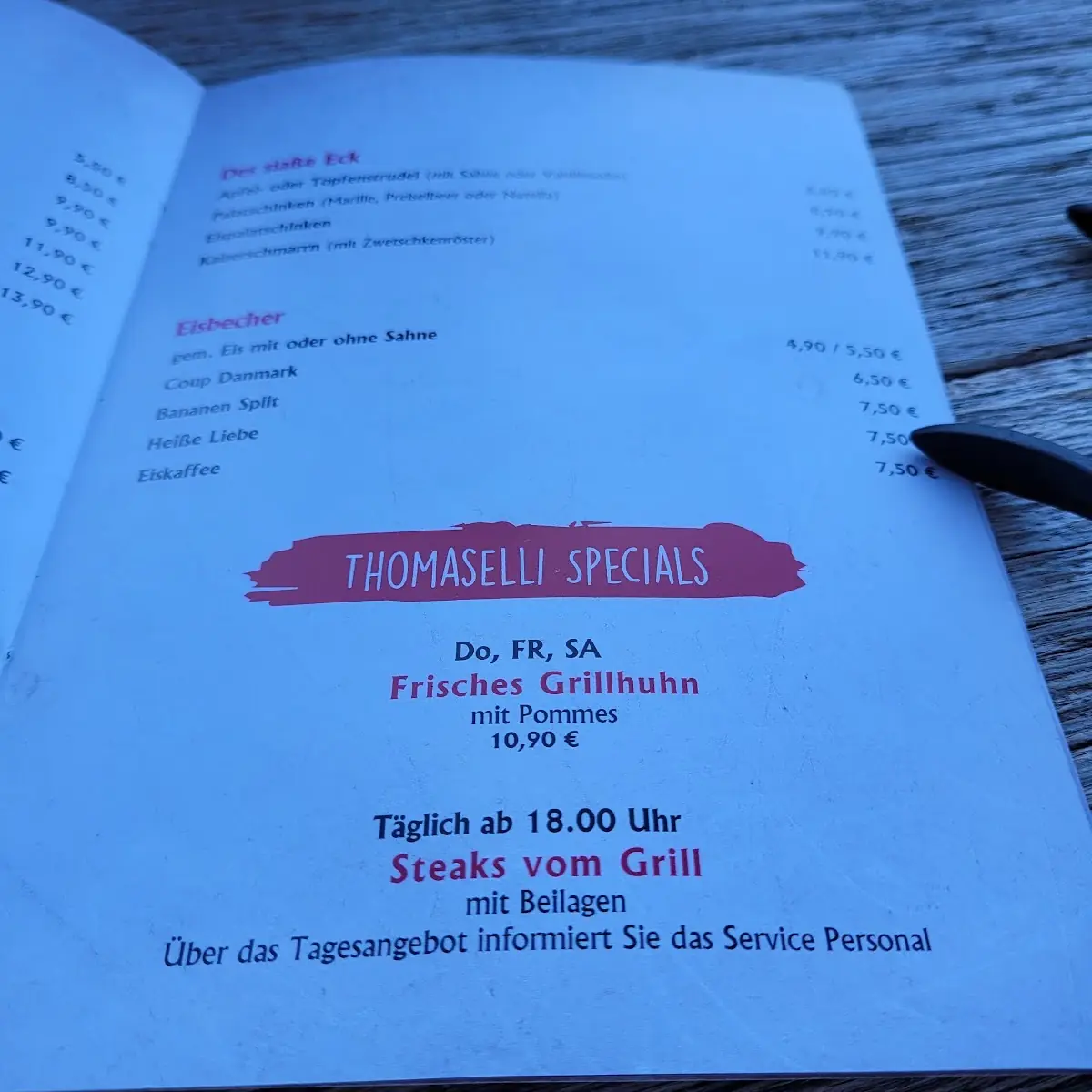 Speisekarte photo 8