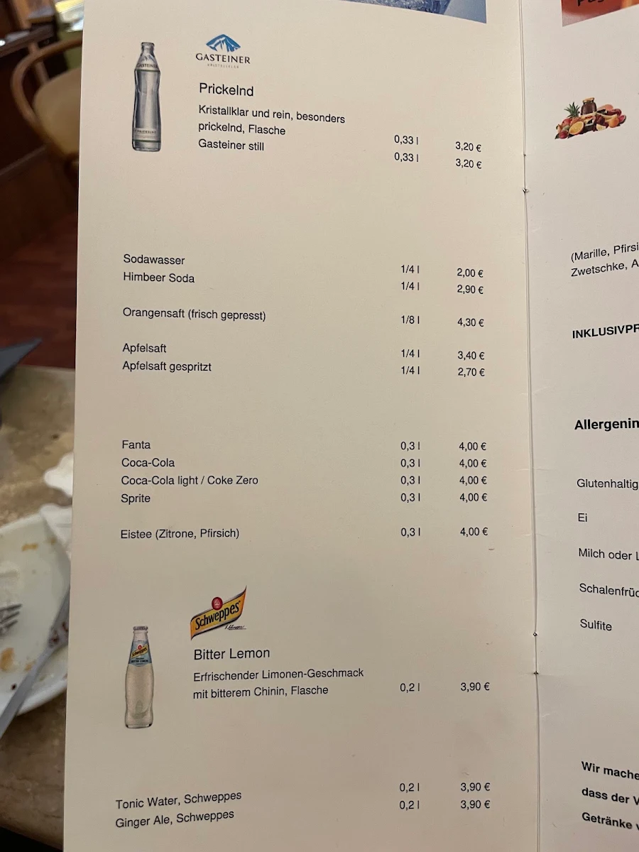 Speisekarte photo 3