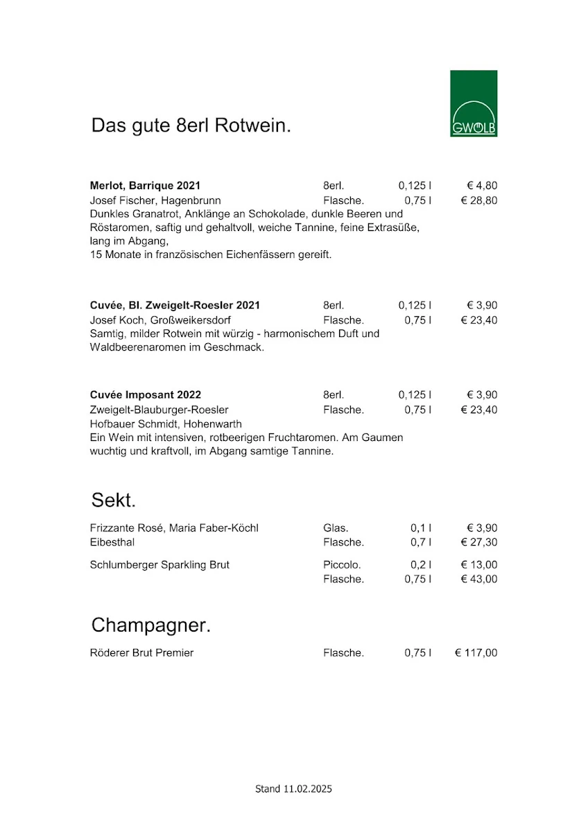 Speisekarte photo 8