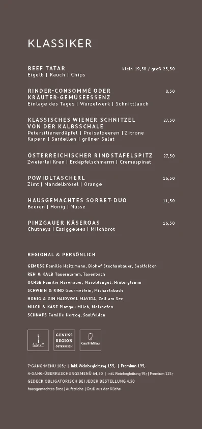 Speisekarte photo 4