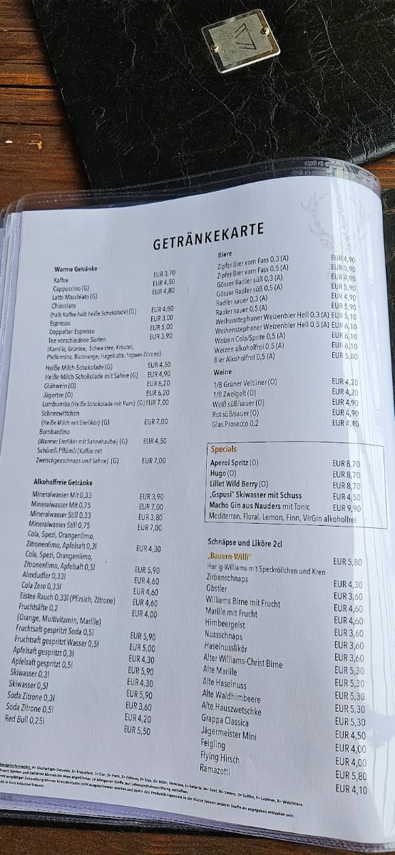 Speisekarte photo 8