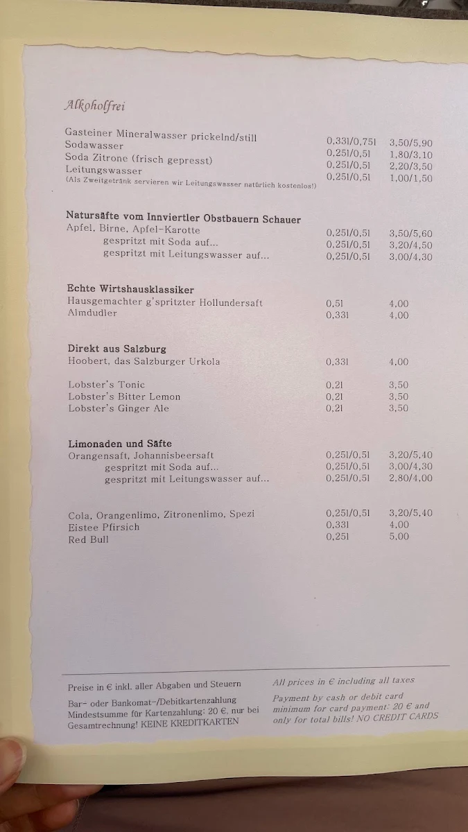 Speisekarte photo 6
