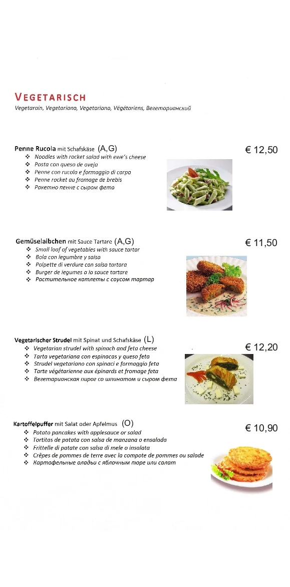 Speisekarte photo 5