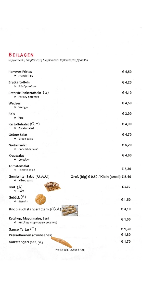 Speisekarte photo 8