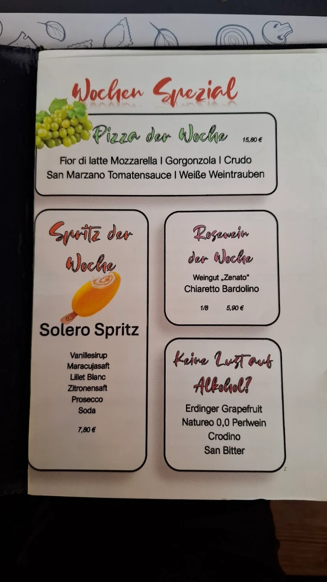 Speisekarte photo 1