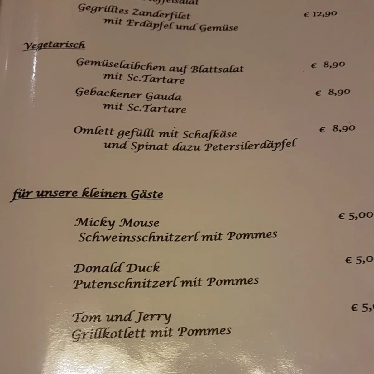 Speisekarte photo 6