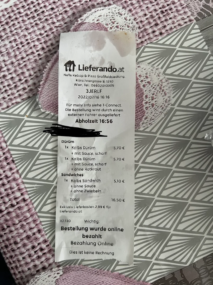Speisekarte photo 3
