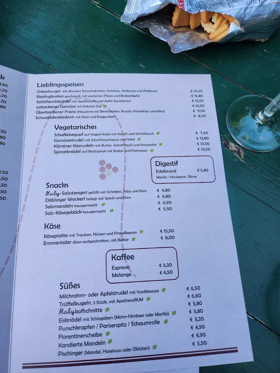 Speisekarte photo 3