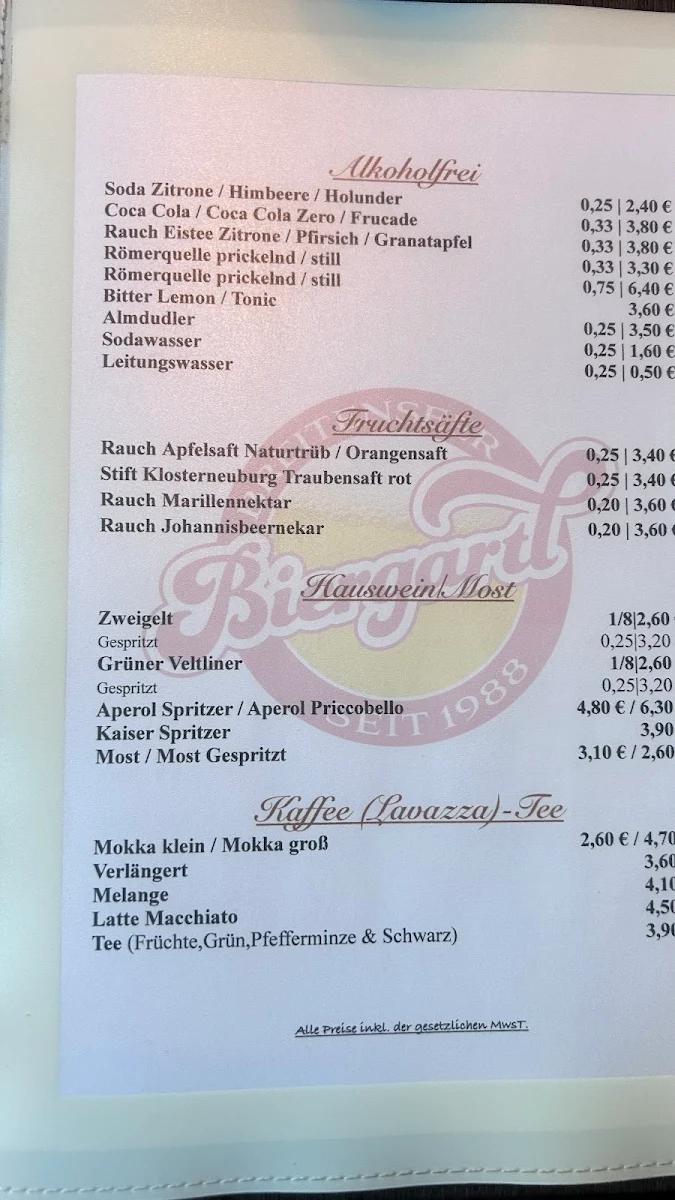 Speisekarte photo 10