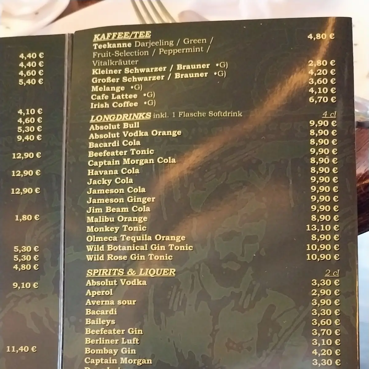 Speisekarte photo 6