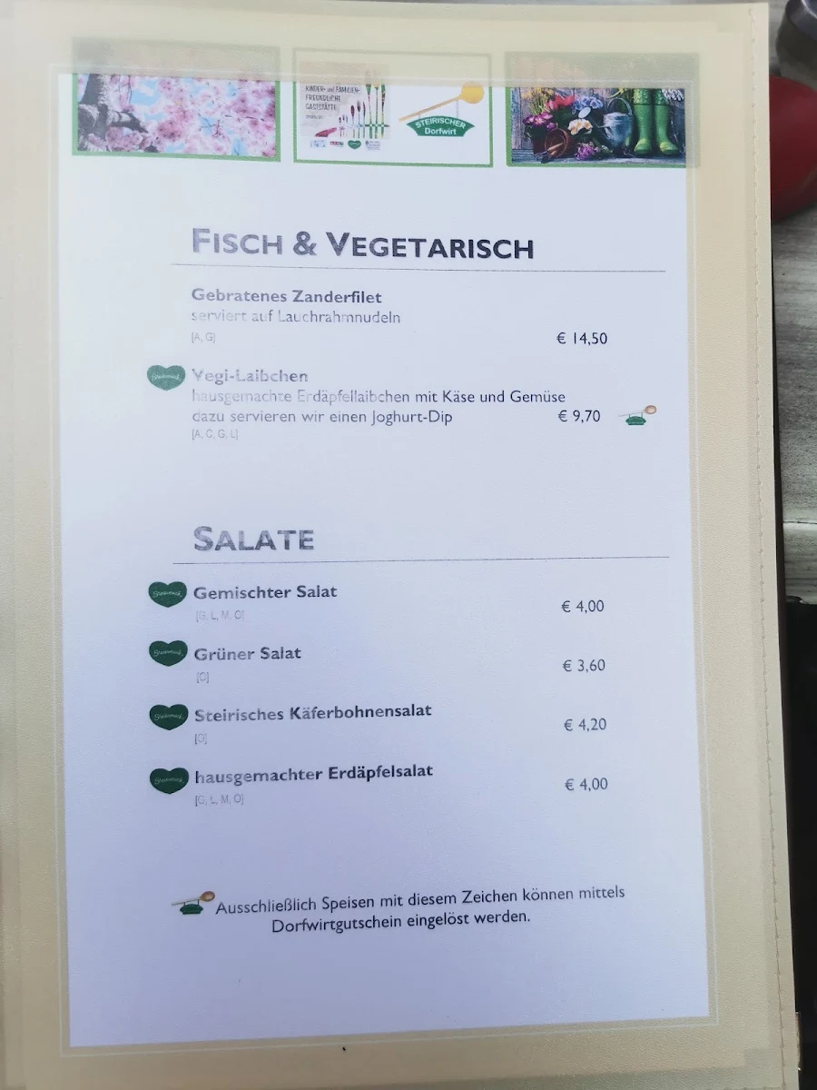 Speisekarte photo 2