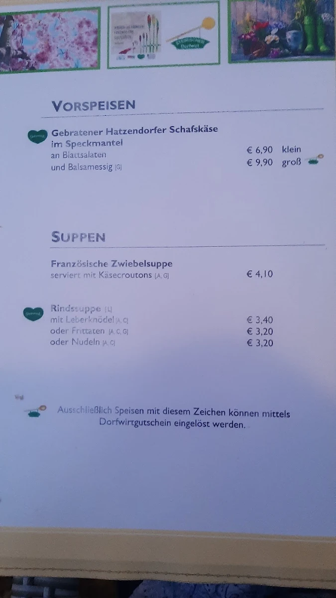 Speisekarte photo 3