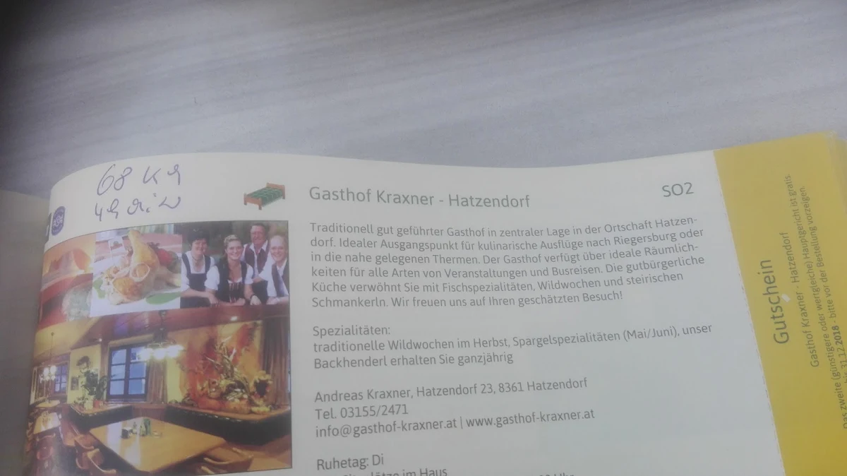 Speisekarte photo 4