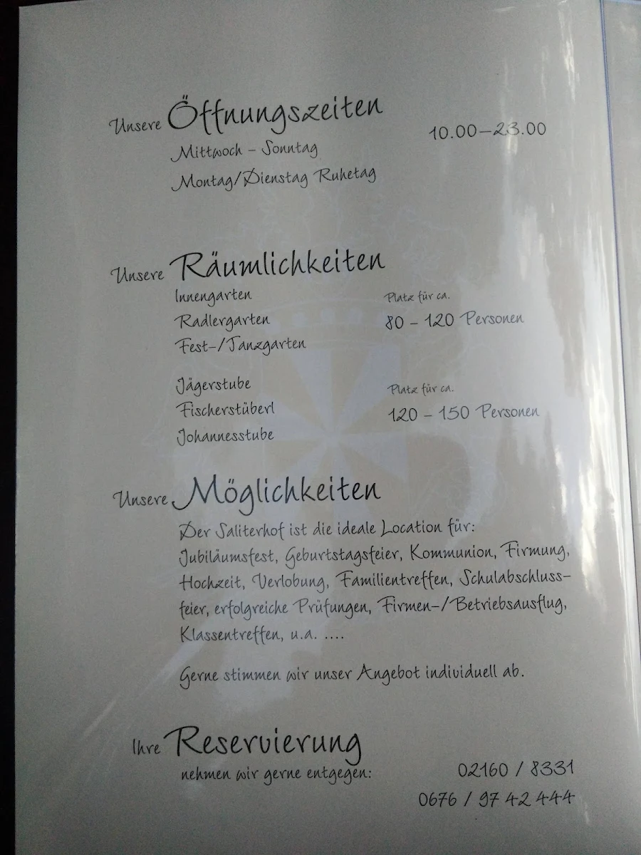 Speisekarte photo 1