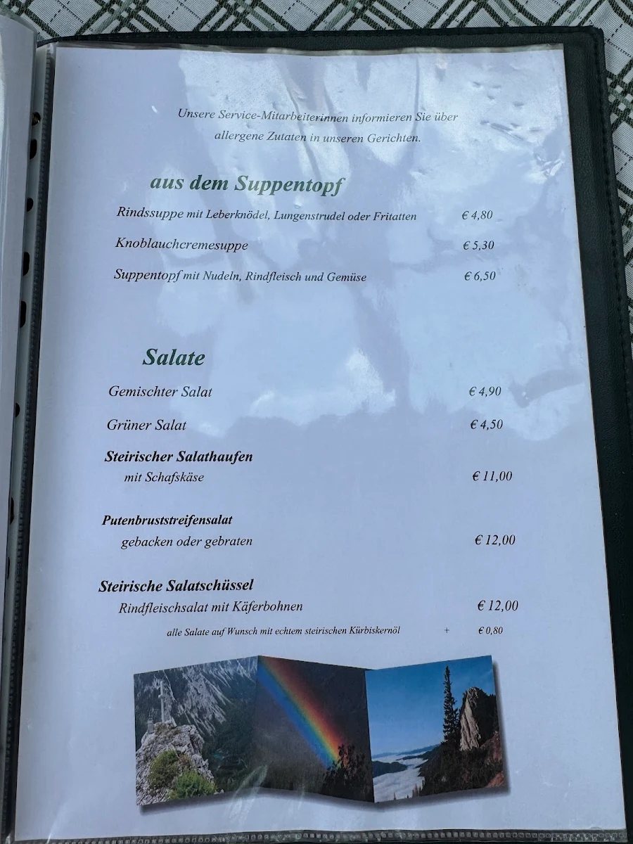 Speisekarte photo 3