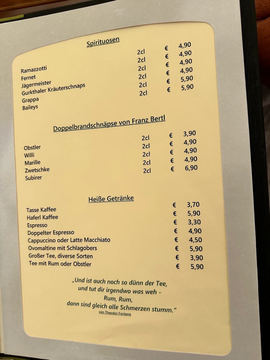 Speisekarte photo 6