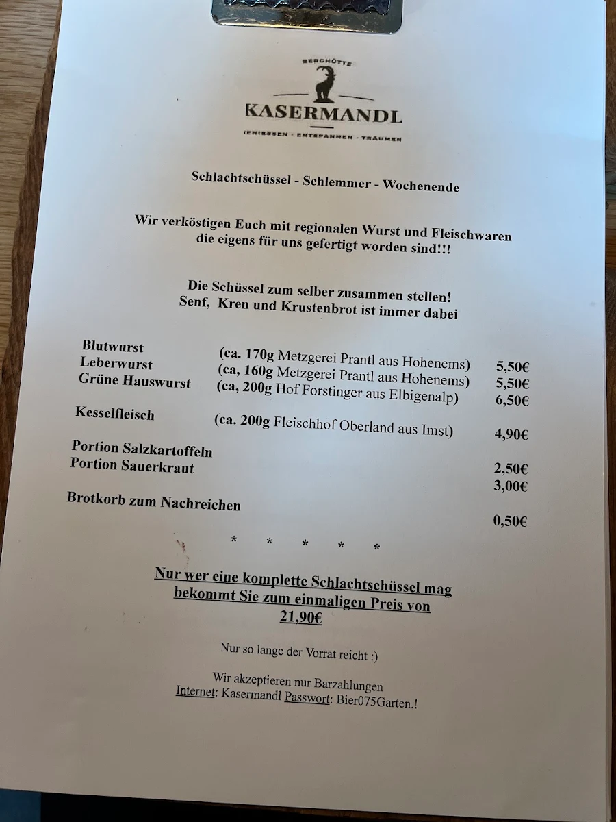 Speisekarte photo 4