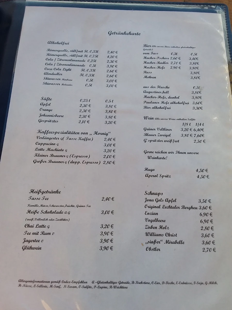 Speisekarte photo 8