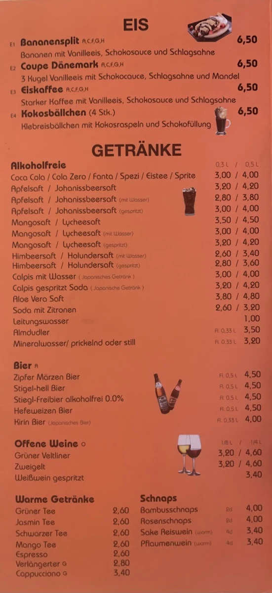 Speisekarte photo 8