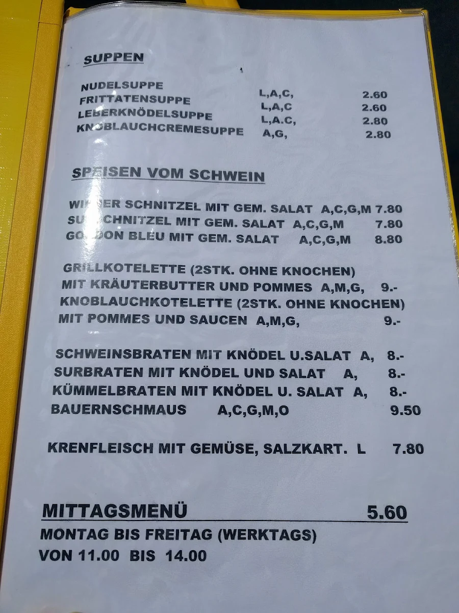 Speisekarte photo 8