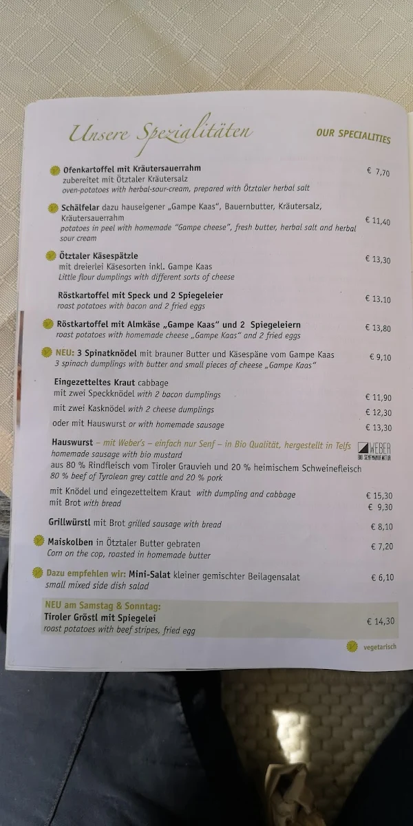 Speisekarte photo 8