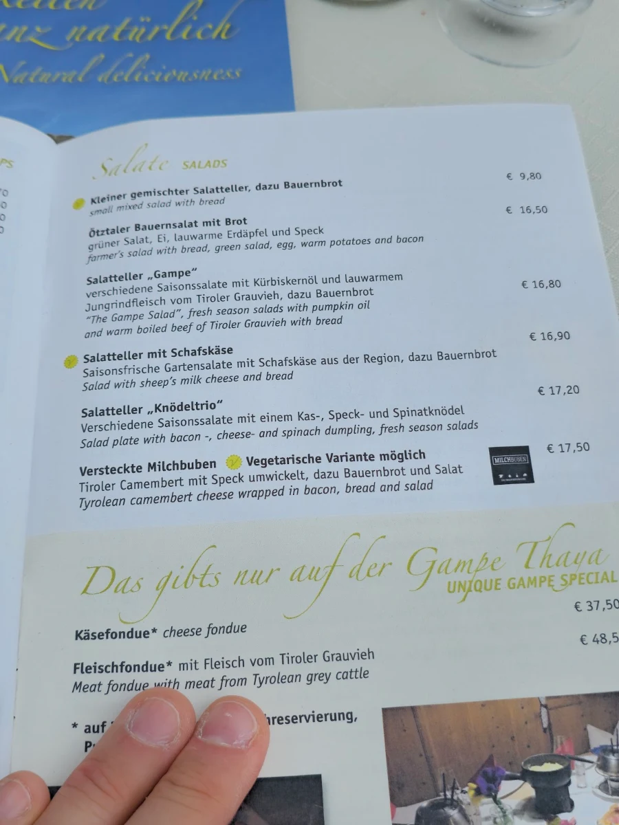 Speisekarte photo 9