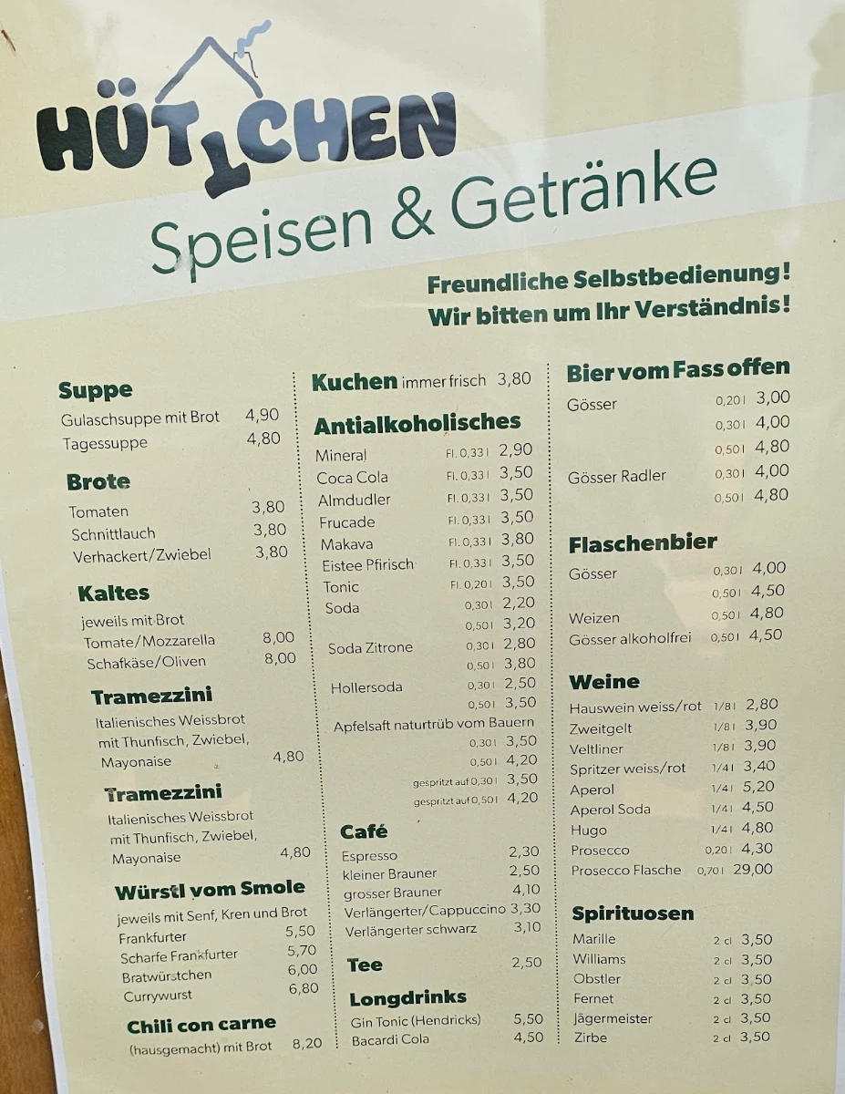 Speisekarte photo 1