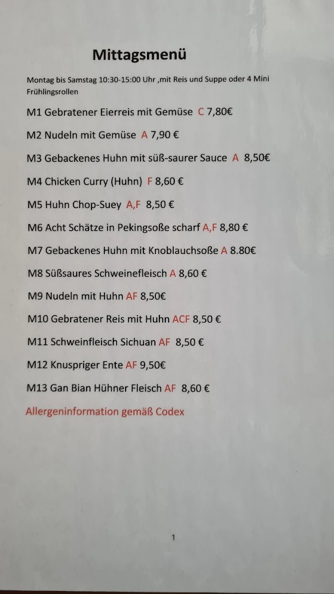 Speisekarte photo 6