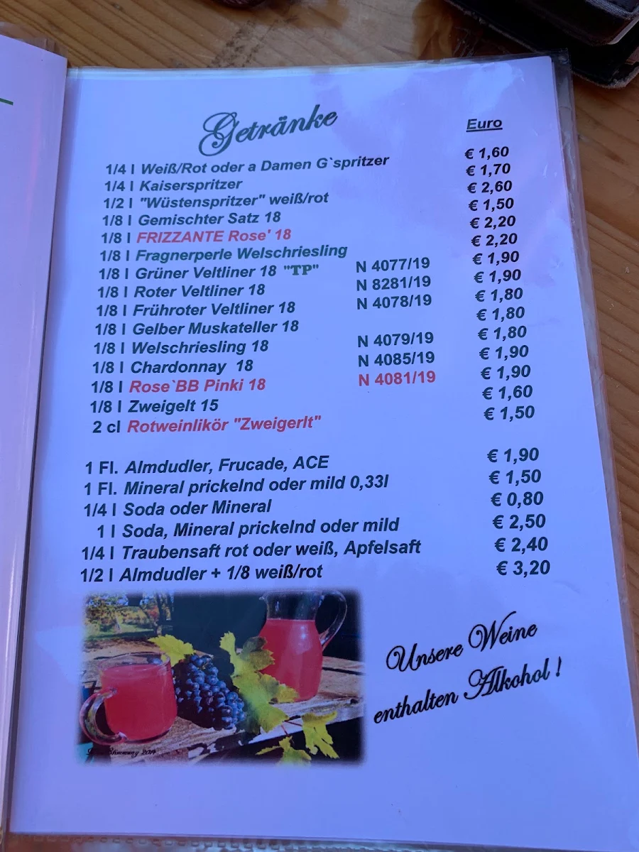 Speisekarte photo 2