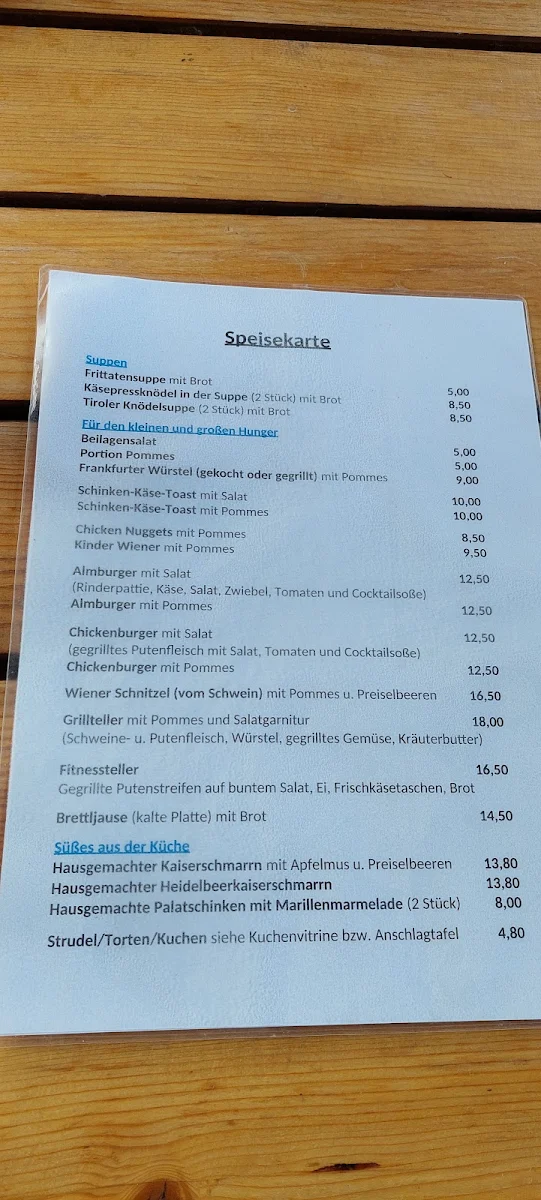 Speisekarte photo 3