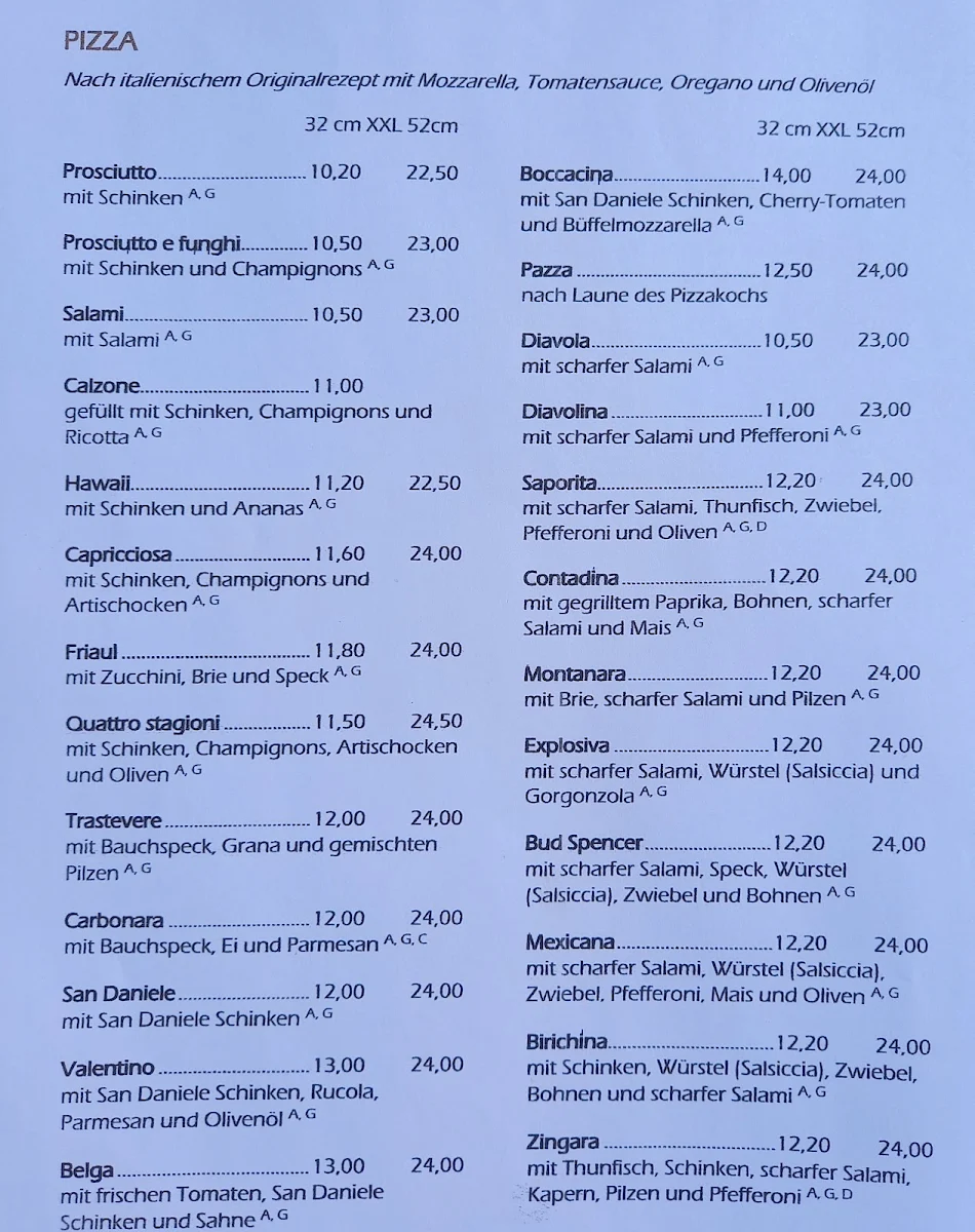 Speisekarte photo 3