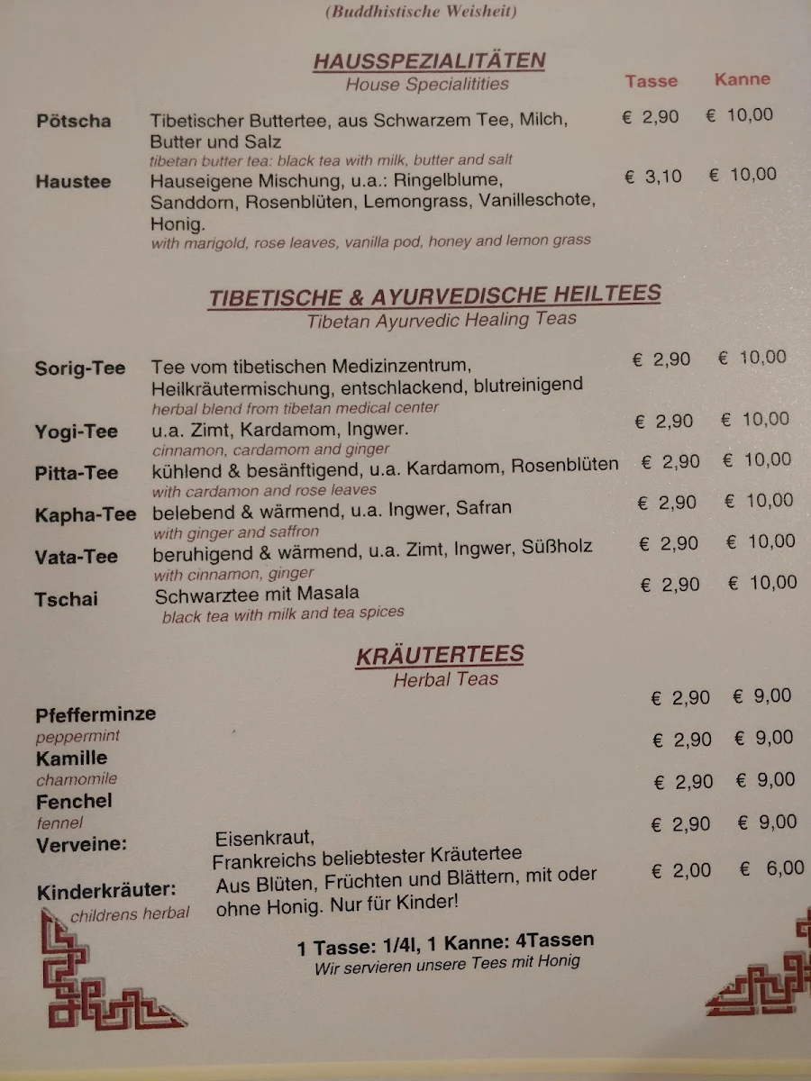 Speisekarte photo 2