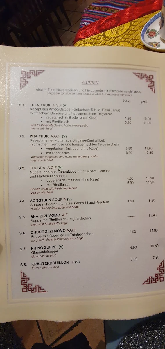 Speisekarte photo 3