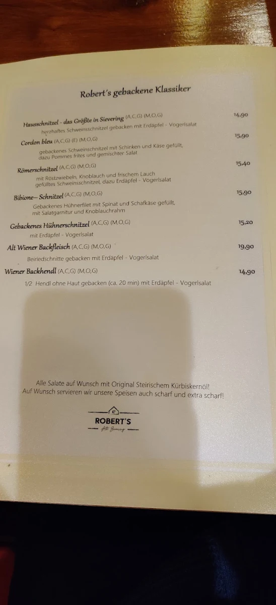 Speisekarte photo 2