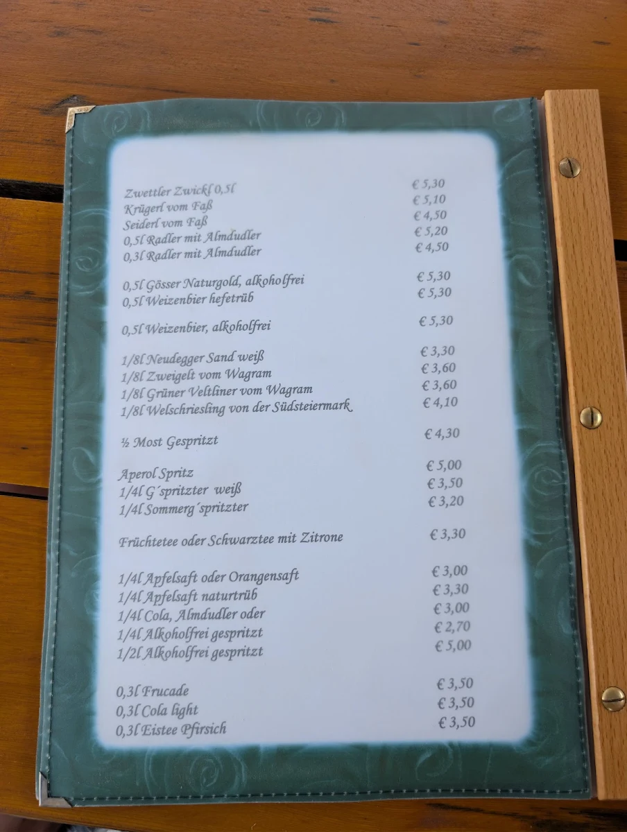 Speisekarte photo 2