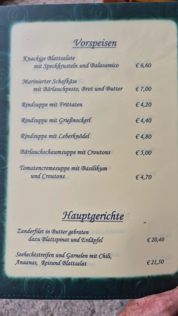 Speisekarte photo 3