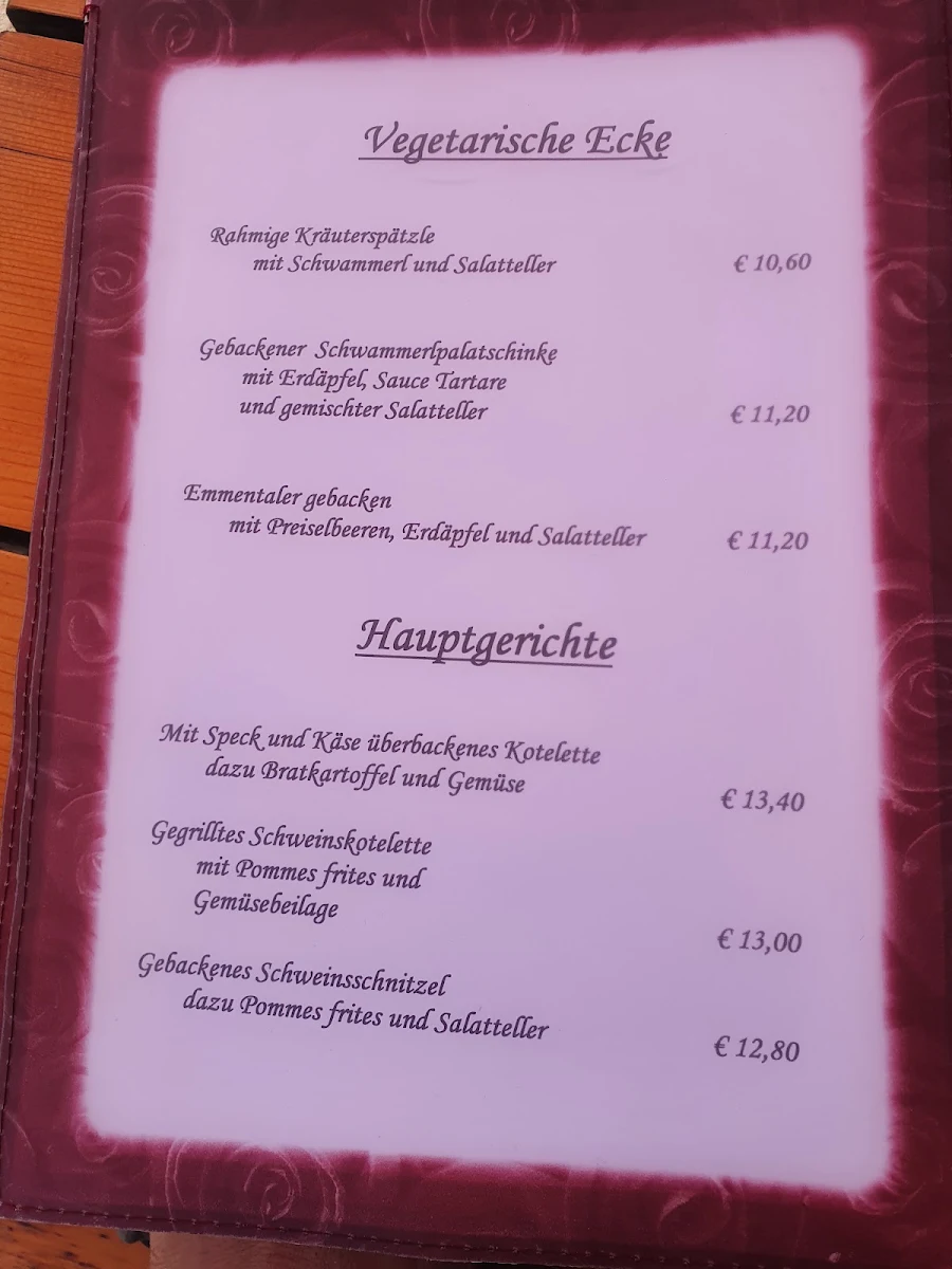 Speisekarte photo 4