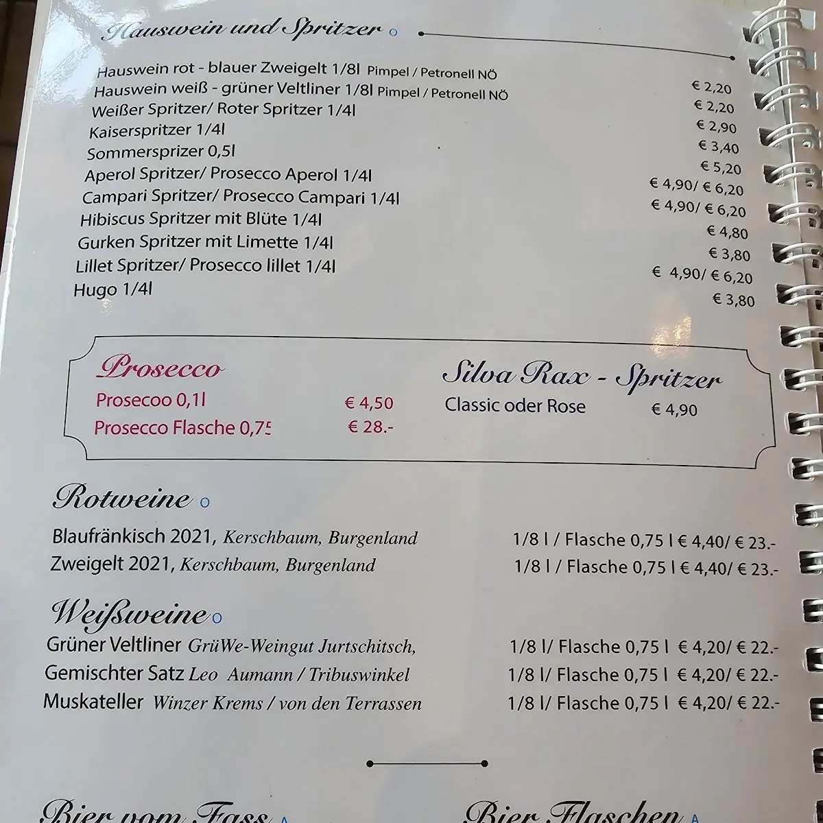 Speisekarte photo 3