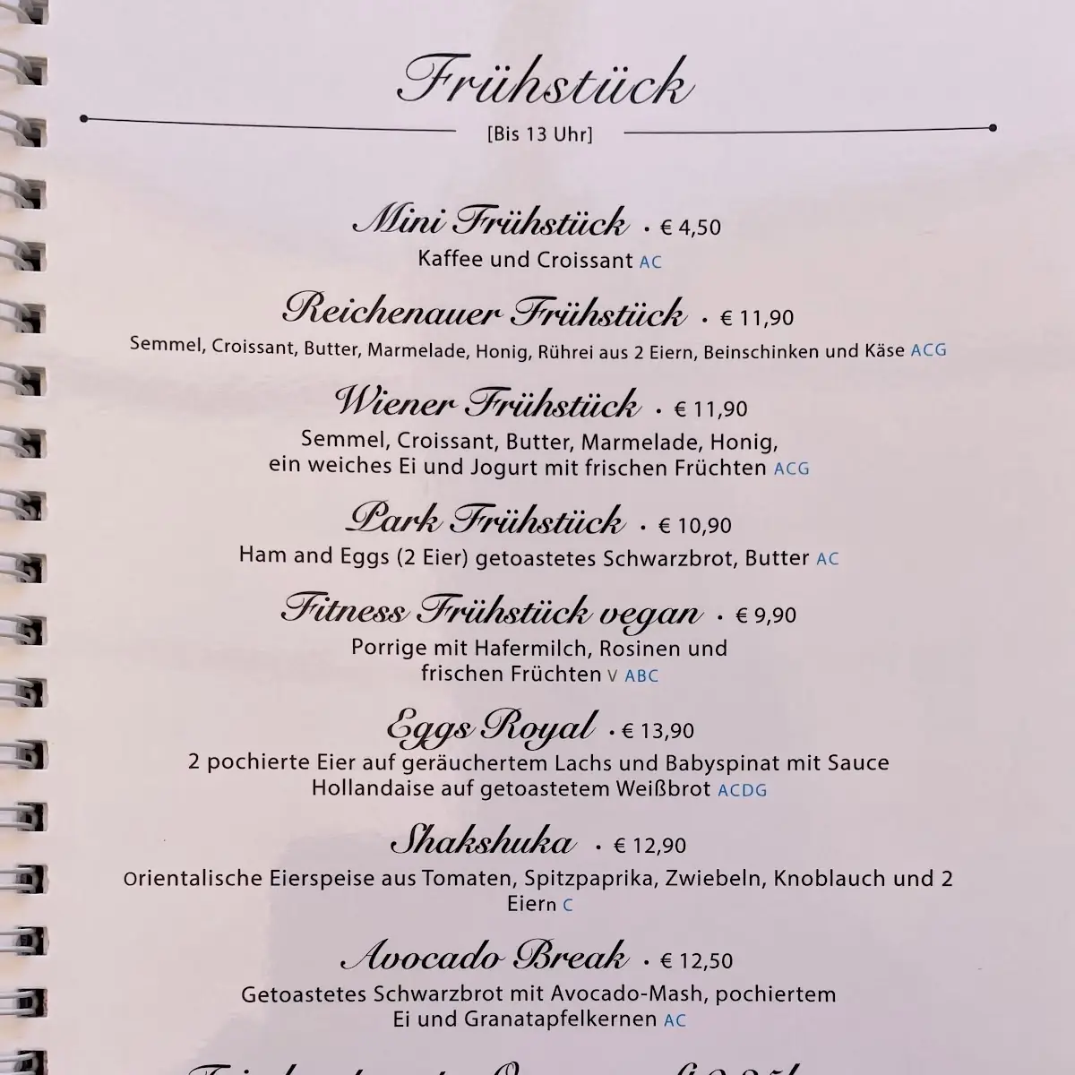 Speisekarte photo 8